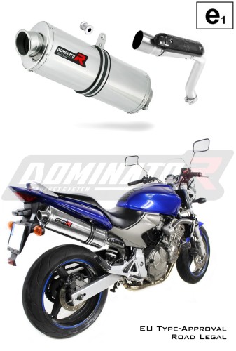 wydech tłumik DOMINATOR Homologowany Owalny pasujący do motocykla CB 600F HORNET 2003 - 2006 5