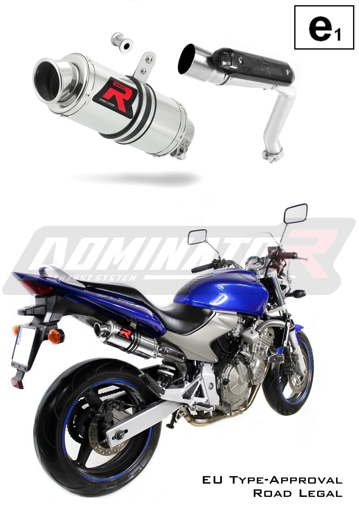 Terminale Di Scarico Marmitta Dominator In Acciaio Inox Per XJ 600 Diversion 1992-2004 – Silenziatore Sportivo Con DB Killer - 3