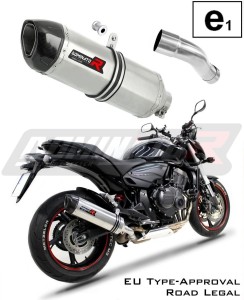 CB 600F HORNET Homologated EXHAUST Silencer HP1 2007 - 2013