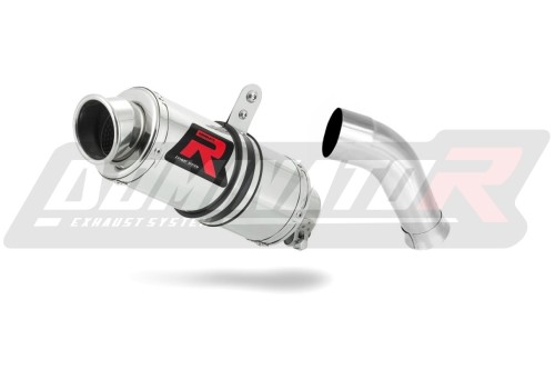 exhaust muffler DOMINATOR GP1 fits to Honda VFR 750 1993  1997 3