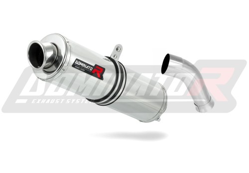 scarico silenziatore DOMINATOR rotondo adatto alla moto Honda VFR 750 1993 - 1997 3