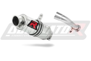 Honda CB 500 F 2013 - 2015 Terminale di Scarico Marmitta Silenziatore GP1 + dB killer medium
