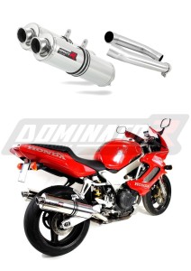 Honda VTR 1000F Firestorm 2002 - 2006 Terminale di Scarico Marmitta Silenziatore ST + dB killer medium