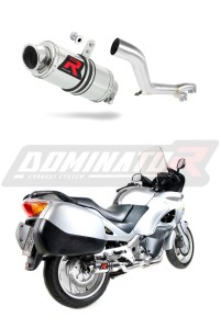 Honda NT 650 V DEAUVILLE RC47 1998 - 2005 Terminale di Scarico Marmitta Silenziatore GP1 + dB killer medium