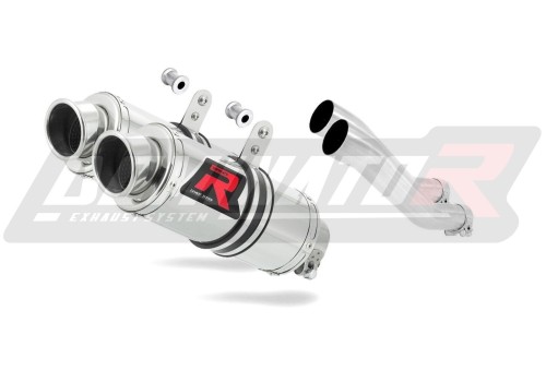 scarico silenziatore DOMINATOR GP1 adatto alla moto Honda CB 750 SEVEN FIFTY 1992 - 2003 3
