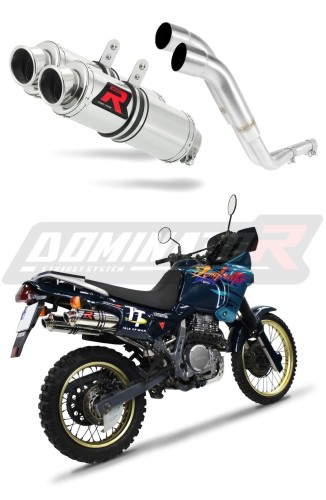 wydech tłumik DOMINATOR GP1 pasujący do motocykla Honda NX 650 DOMINATOR RD02 1988 - 1994 6