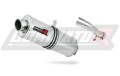 scarico silenziatore DOMINATOR ovale adatto alla moto Honda CB 500 X 2013 - 2016 3