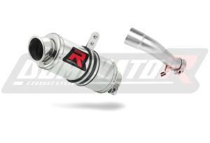 Honda CB 500 X 2013 - 2016 Terminale di Scarico Marmitta Silenziatore GP1 + dB killer medium