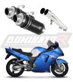 Honda CBR 1100 XX 1996 - 2006 Muffler Auspuff Sportauspuff Silencer Echappement Silencieux Scarico Scarichi Escape Wydech Tłumik GP1 BLACK Dominator Exhaust System x