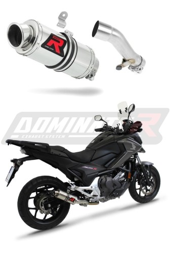 NC 700 750 X EXHAUST Honda Muffler Auspuff Sportauspuff Silencer Echappement Silencieux Scarico Scarichi Escape Wydech Tłumik GP1 2012 - 2020 Dominator x