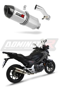 Honda NC 700 / 750 X 2012 - 2020 Terminale di Scarico Marmitta Silenziatore HP1 + dB killer medium