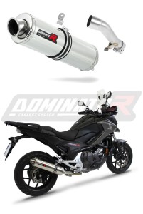 Honda NC 700 / 750 X 2012 - 2020 Terminale di Scarico Marmitta Silenziatore ST + dB killer medium
