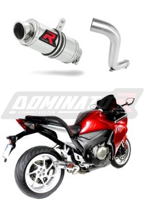Honda VFR 1200 F 2010 - 2018 Terminale di Scarico Marmitta Silenziatore GP1 + dB killer medium