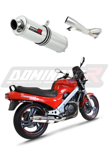 wydech tłumik DOMINATOR Okrągły pasujący do motocykla Honda NTV 650 REVERE 1988 - 1997 6