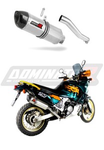 Honda XRV 750 AFRICA TWIN RD07 1993 - 1995 Terminale di Scarico Marmitta Silenziatore HP1 + dB killer medium