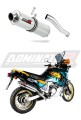 scarico silenziatore DOMINATOR rotondo adatto alla moto Honda XRV 750 AFRICA TWIN RD07 1993 - 1995 5