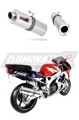 scarico silenziatore DOMINATOR ovale adatto alla moto Honda CBR 900RR Fireblade SC33 1996 - 1999 5
