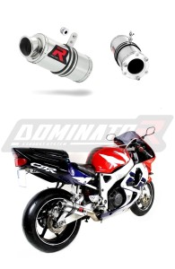 Honda CBR 900RR Fireblade SC33 1996 - 1999 Terminale di Scarico Marmitta Silenziatore GP1 + dB killer medium