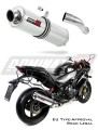 scarico silenziatore DOMINATOR omologato rotondo adatto alla moto CBR 600 F 2011 - 2015 3