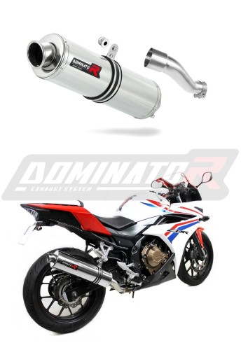 exhaust muffler DOMINATOR ROUND fits to Honda CBR 500 R 2016  2024 5