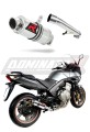 scarico silenziatore DOMINATOR GP1 adatto alla moto Honda CBF 600 2008 - 2013 5
