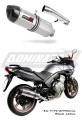 scarico silenziatore DOMINATOR omologato HP1 adatto alla moto CBF 600 2008 - 2013 5