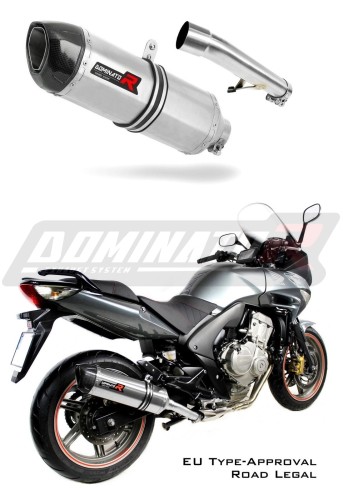 scarico silenziatore DOMINATOR omologato HP1 adatto alla moto CBF 600 2008 - 2013 5