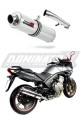 scarico silenziatore DOMINATOR rotondo adatto alla moto Honda CBF 600 2008 - 2013 5