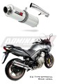 scarico silenziatore DOMINATOR omologato rotondo adatto alla moto CBF 600 2008 - 2013 5