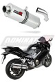 scarico silenziatore DOMINATOR ovale adatto alla moto Honda VFR 800 F 2014 - 2019 5