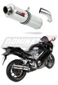 scarico silenziatore DOMINATOR rotondo adatto alla moto Honda VFR 800 F 2014 - 2019 5