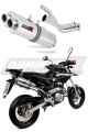 scarico silenziatore DOMINATOR ovale adatto alla moto Honda FMX 650 2005 - 2009 5