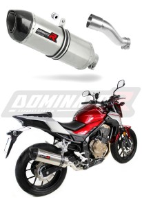 Honda CB 500 F 2016 - 2019 Terminale di Scarico Marmitta Silenziatore HP1 + dB killer medium