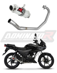 Honda CBF 125 2009 - 2014 Impianto di scarico Collettori Marmitta Silenziatore GP1 + dB killer medium