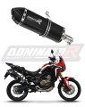 scarico silenziatore DOMINATOR HP7 nero adatto alla moto Honda CRF 1000L Africa Twin 2016 - 2019 6