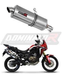 Honda CRF 1000L Africa Twin 2016 - 2019 Terminale di Scarico Marmitta Silenziatore P7 + dB killer medium