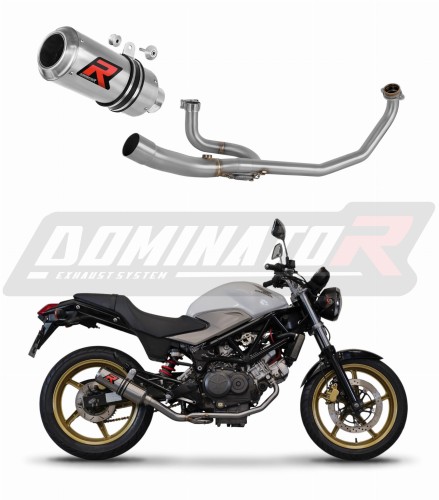 Honda VTR 250 2009 - 2015 Motorcycle Dominator Exhaust Full system Collector Manifold Muffler Pot d'échappement Marmitta Escape GP x