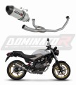 impianto di scarico completo con silenziatore DOMINATOR Full System HP3 adatto alla moto Honda VTR 250 2009 - 2015 6