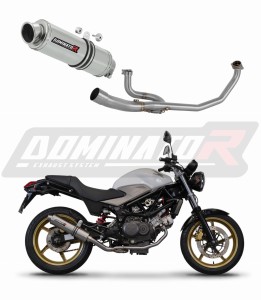Honda VTR 250 2009 - 2015 Sistema di scarico Collettori Marmitta Silenziatore GP1 + dB killer