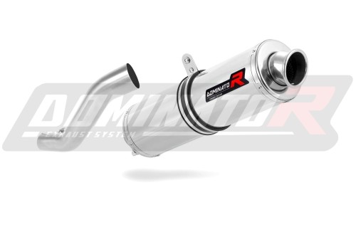 scarico silenziatore DOMINATOR rotondo adatto alla moto Husqvarna TC 450 2008 - 2010 3