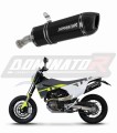 exhaust muffler DOMINATOR HP1 BLACK fits the motorcycle Husqvarna 701 SM Supermoto 2021   2023 7