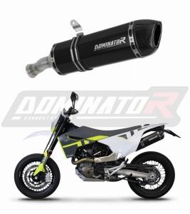 Husqvarna 701 SM Supermoto 2021 - 2023 Terminale di Scarico Marmitta Silenziatore HP1 NERO + dB killer