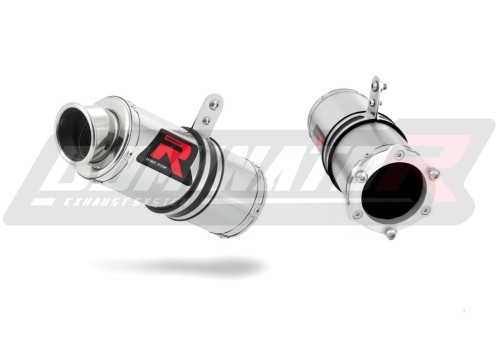 scarico silenziatore DOMINATOR GP1 adatto alla moto Hyosung GT 650  3