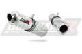 scarico silenziatore DOMINATOR rotondo adatto alla moto Hyosung GT 650  3
