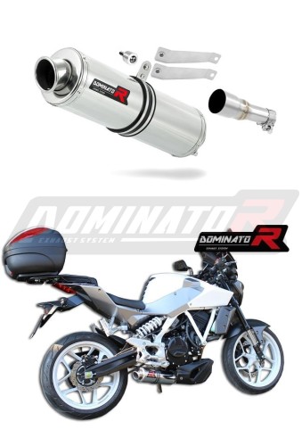 scarico silenziatore DOMINATOR GP1 adatto alla moto Hyosung GD 250 Exiv  5