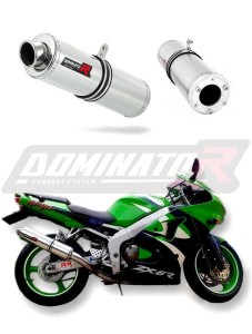 Kawasaki ZX6R 1998 - 2002 Terminale di Scarico Marmitta Silenziatore ST + dB killer medium