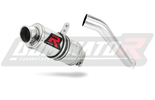 scarico silenziatore DOMINATOR GP1 adatto alla moto Kawasaki ZX6R 636 2003 - 2004 3