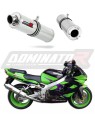 scarico silenziatore DOMINATOR rotondo adatto alla moto Kawasaki ZX9R 1998 - 2002 3