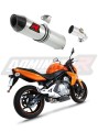 scarico silenziatore DOMINATOR HP2 adatto alla moto Kawasaki ER - 6 N / F 650 2006 - 2008 6