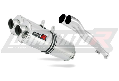 ZZR 1400 EXHAUST Kawasaki Muffler Auspuff Sportauspuff Silencer Echappement Silencieux Scarico Scarichi Escape Wydech Tłumik OVAL 2006 - 2014 Dominator  x